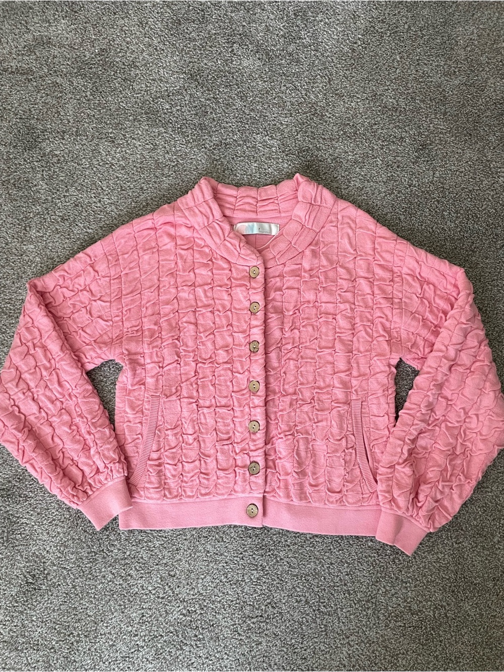 Free People Sunny Sweater Bomber Sz S